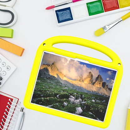 For iPad 2025 / 2022 Cartoon Sparrow EVA Shockproof Tablet Case(Yellow) - iPad 2025 / 2022 Cases by buy2fix | Online Shopping UK | buy2fix