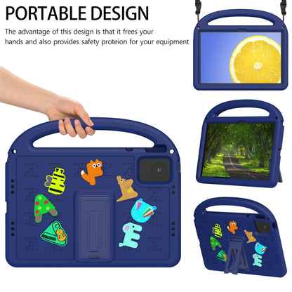 For Lenovo Tab M11 / Xiaoxin Pad 11 2024 Cartoon Sparrow EVA Shockproof Tablet Case(Navy Blue) - Lenovo by buy2fix | Online Shopping UK | buy2fix
