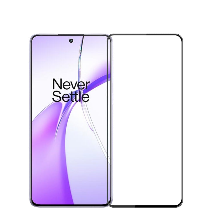 For OnePlus Ace 3V PINWUYO 9H 3D Curved Full Screen Explosion-proof Tempered Glass Film(Black) - OnePlus Tempered Glass by PINWUYO | Online Shopping UK | buy2fix