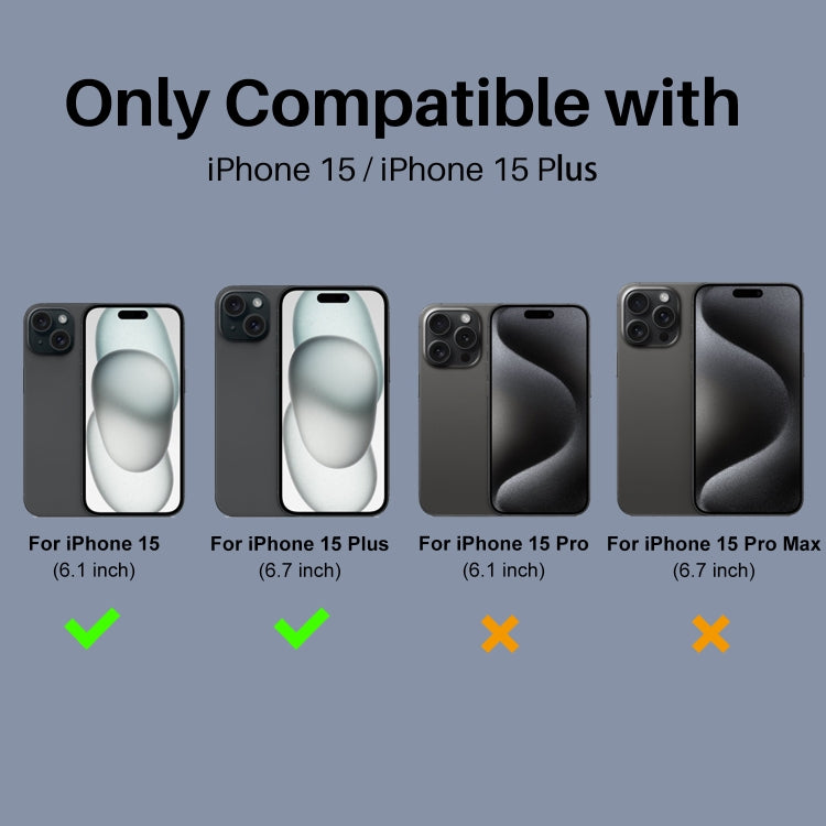 For iPhone 15 / 15 Plus NORTHJO Camera Lens Protector 3D Night Shot Tempered Glass Film(Black) - iPhone 15 Plus Tempered Glass by NORTHJO | Online Shopping UK | buy2fix