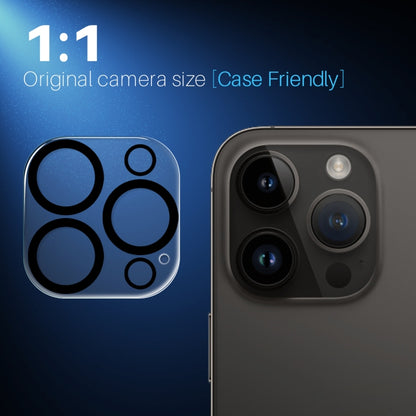 For iPhone 14 Pro / 14 Pro Max NORTHJO Camera Lens Protector 3D Night Shot Tempered Glass Film(Black) - iPhone 14 Pro Max Tempered Glass by NORTHJO | Online Shopping UK | buy2fix