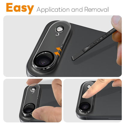 For iPhone 17 Air NORTHJO Camera Lens Protector 3D Night Shot Tempered Glass Film(Black) - iPhone 17 Air Tempered Glass by NORTHJO | Online Shopping UK | buy2fix