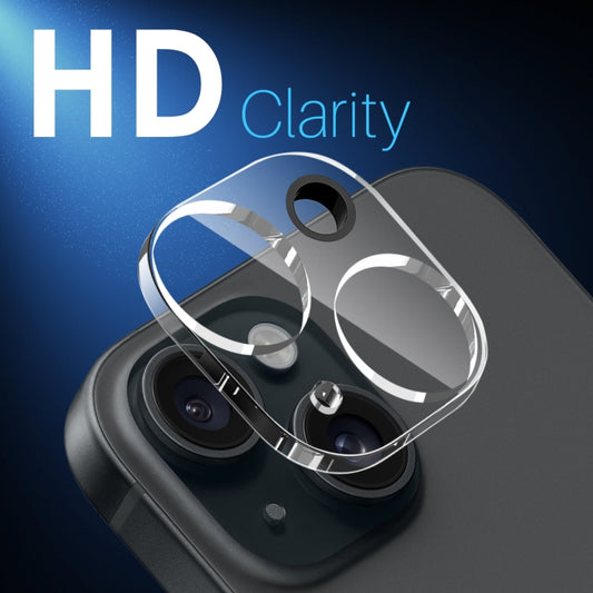 For iPhone 15 / 15 Plus NORTHJO Camera Lens Protector 3D HD Tempered Glass Film(Clear) - iPhone 15 Plus Tempered Glass by NORTHJO | Online Shopping UK | buy2fix