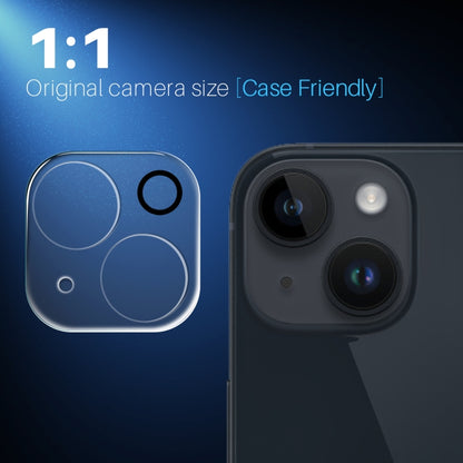 For iPhone 14 / 14 Plus NORTHJO Camera Lens Protector 3D HD Tempered Glass Film(Clear) - iPhone 14 Plus Tempered Glass by NORTHJO | Online Shopping UK | buy2fix