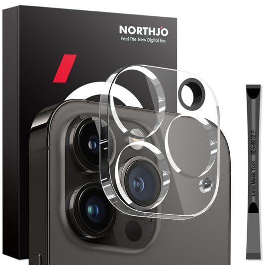 For iPhone 14 Pro / 14 Pro Max NORTHJO Camera Lens Protector 3D HD Tempered Glass Film(Clear) - iPhone 14 Pro Max Tempered Glass by NORTHJO | Online Shopping UK | buy2fix