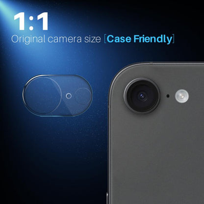 For iPhone 16e NORTHJO Camera Lens Protector 3D HD Tempered Glass Film(Clear) - iPhone 16e Tempered Glass by NORTHJO | Online Shopping UK | buy2fix