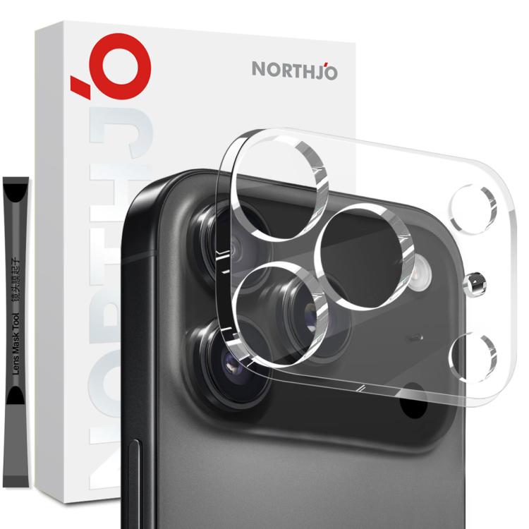 For iPhone 17 Pro Max NORTHJO Camera Lens Protector 3D HD Tempered Glass Film(Clear) - iPhone 17 Pro Max Tempered Glass by NORTHJO | Online Shopping UK | buy2fix