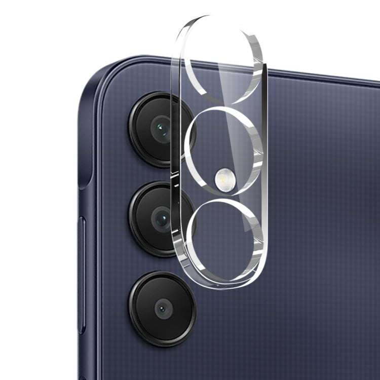 For Samsung Galaxy A25 5G NORTHJO 3 in 1 TPU Phone Case with Screen Protector and Lens Film(Transparent) - Galaxy Phone Cases by NORTHJO | Online Shopping UK | buy2fix