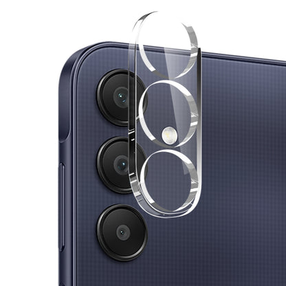 For Samsung Galaxy A25 5G NORTHJO 3 in 1 TPU Phone Case with Screen Protector and Lens Film(Transparent) - Galaxy Phone Cases by NORTHJO | Online Shopping UK | buy2fix