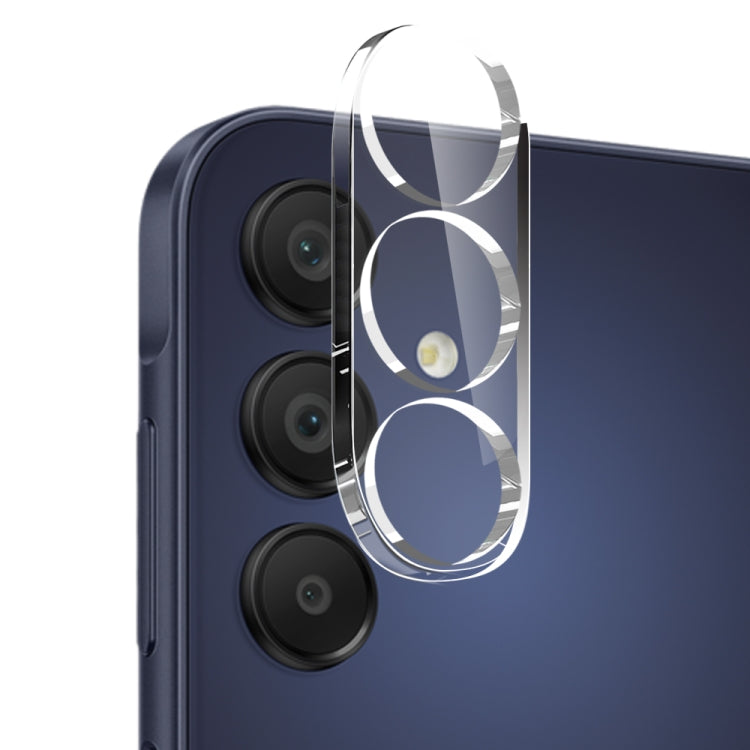 For Samsung Galaxy A15 4G / 5G NORTHJO 3 in 1 TPU Phone Case with Screen Protector and Lens Film(Transparent) - Galaxy Phone Cases by NORTHJO | Online Shopping UK | buy2fix