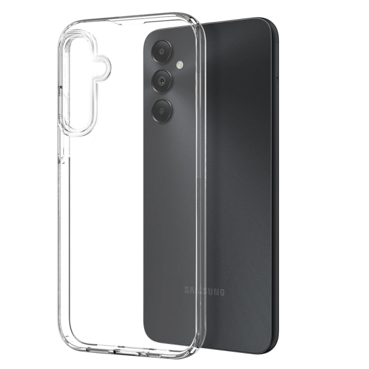 For Samsung Galaxy A05s 4G NORTHJO 3 in 1 TPU Phone Case with Screen Protector and Lens Film(Transparent) - Galaxy Phone Cases by NORTHJO | Online Shopping UK | buy2fix