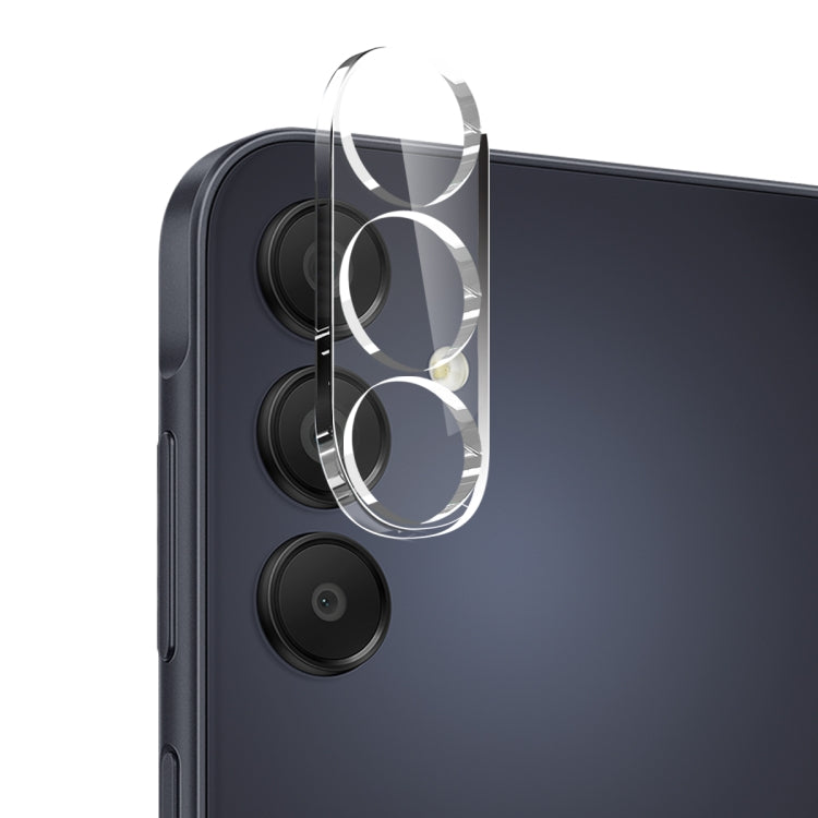 For Samsung Galaxy A16 5G NORTHJO 3 in 1 TPU Phone Case with Screen Protector and Lens Film(Transparent) - Galaxy Phone Cases by NORTHJO | Online Shopping UK | buy2fix