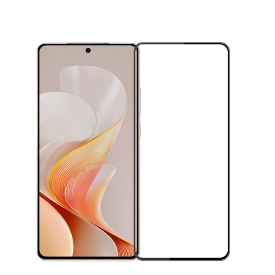 For vivo S19 PINWUYO 9H 3D Curved Full Screen Explosion-proof Tempered Glass Film(Black)