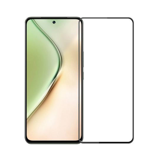 For vivo Y200 PINWUYO 9H 3D Curved Full Screen Explosion-proof Tempered Glass Film(Black)