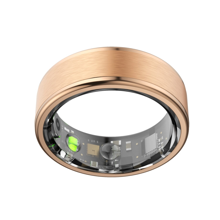 R03 SIZE 7 Smart Ring, Support Heart Rate / Blood Oxygen / Sleep / Multiple Sports Modes(Rose Gold) by buy2fix