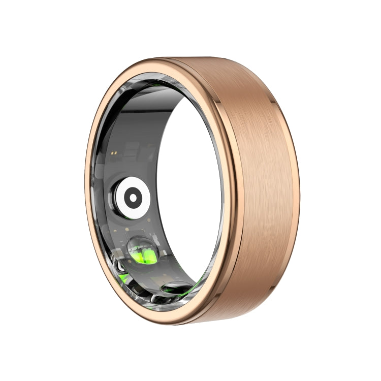 R03 SIZE 8 Smart Ring, Support Heart Rate / Blood Oxygen / Sleep / Multiple Sports Modes(Rose Gold) by buy2fix