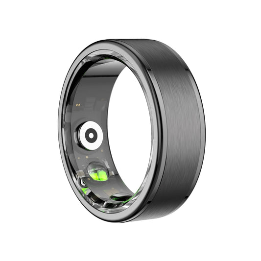 R03 SIZE 10 Smart Ring, Support Heart Rate / Blood Oxygen / Sleep / Multiple Sports Modes(Black) by buy2fix
