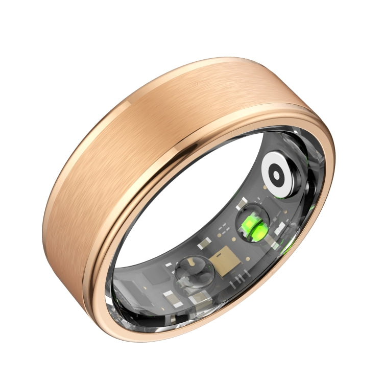 R03 SIZE 10 Smart Ring, Support Heart Rate / Blood Oxygen / Sleep / Multiple Sports Modes(Rose Gold) by buy2fix