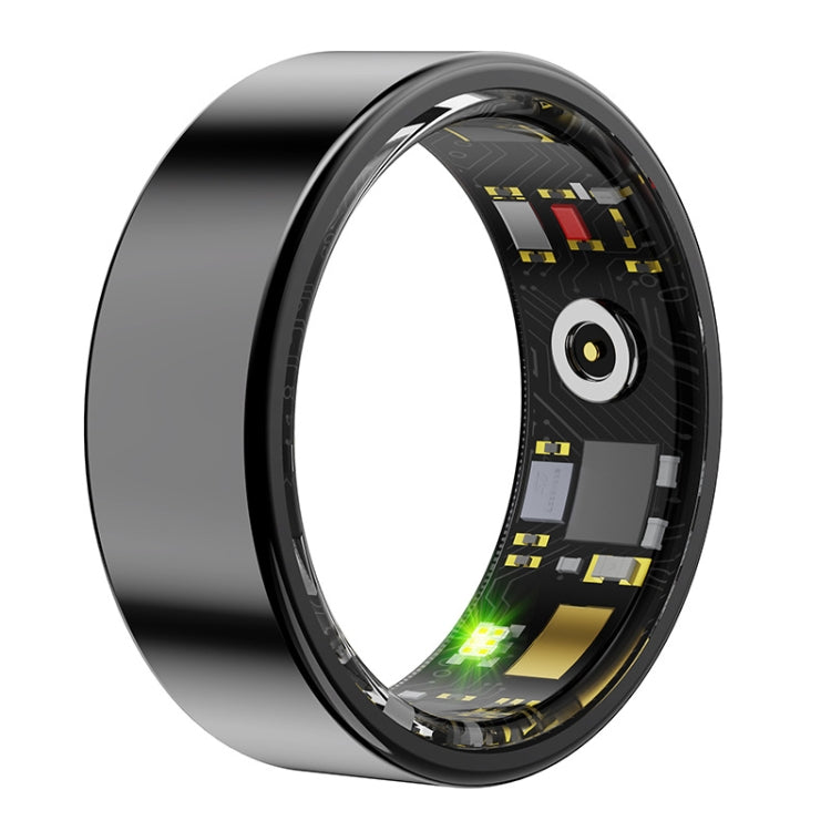 R11M SIZE 8 Smart Ring, Support Heart Rate / Blood Oxygen / Sleep / Multiple Sports Modes(Black) by buy2fix