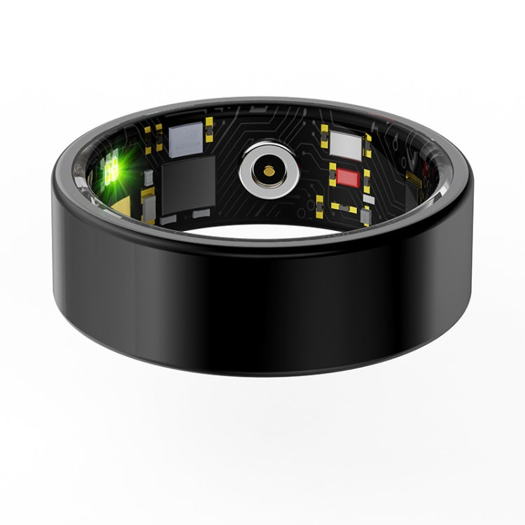 R11M SIZE 12 Smart Ring, Support Heart Rate / Blood Oxygen / Sleep / Multiple Sports Modes(Black) by buy2fix