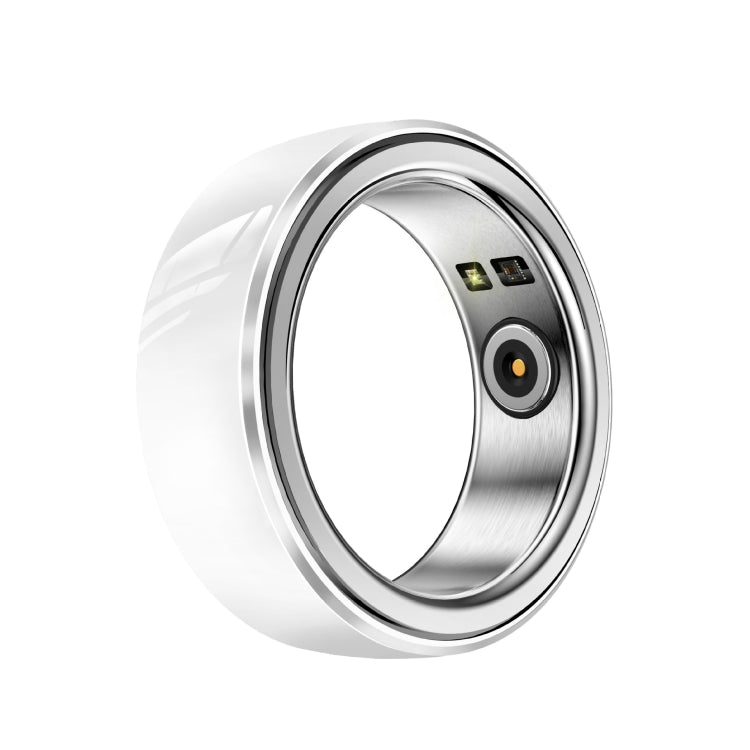R8 SIZE 16 Smart Ring, Support Heart Rate / Blood Oxygen / Sleep / Multiple Sports Modes(White) by buy2fix