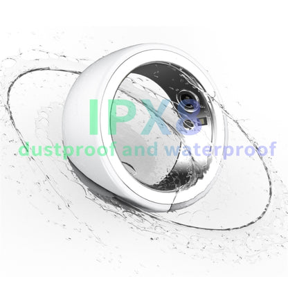 R8 SIZE 16 Smart Ring, Support Heart Rate / Blood Oxygen / Sleep / Multiple Sports Modes(White) by buy2fix