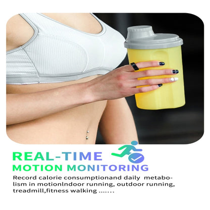 R8 SIZE 20 Smart Ring, Support Heart Rate / Blood Oxygen / Sleep / Multiple Sports Modes(White) by buy2fix