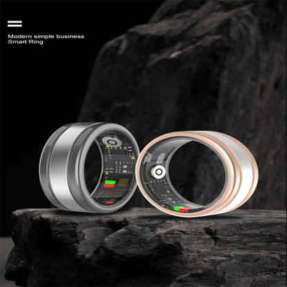 R18 SIZE 9 Smart Ring, Support Heart Rate / Blood Oxygen / Sleep/ Multiple Sports Modes(Gold) by buy2fix