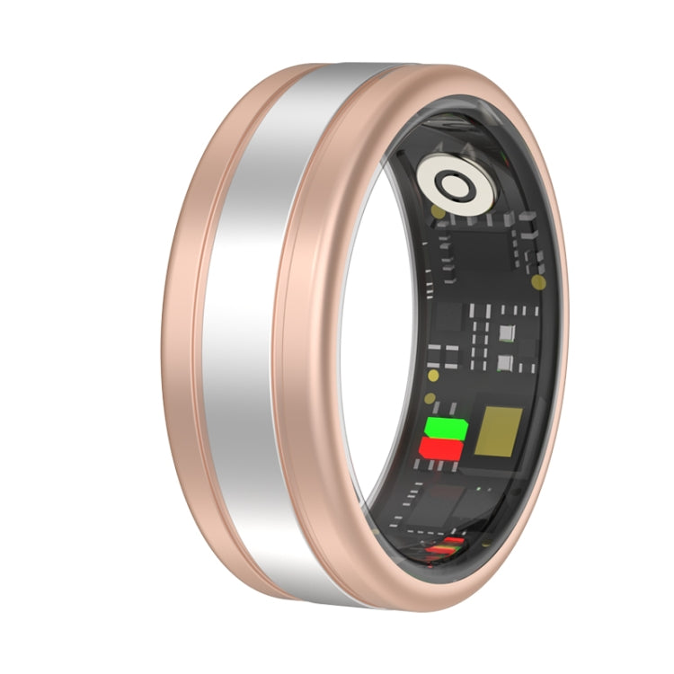 R18 SIZE 11 Smart Ring, Support Heart Rate / Blood Oxygen / Sleep / Multiple Sports Modes(Gold) by buy2fix