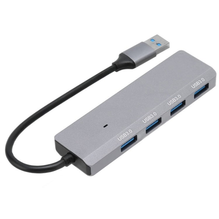 ADS-305A Aluminum Alloy USB to 4-Ports USB3.0 USB HUB Laptop Adapter Docking Station by buy2fix