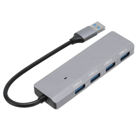 ADS-305A Aluminum Alloy USB to 4-Ports USB3.0 USB HUB Laptop Adapter Docking Station by buy2fix