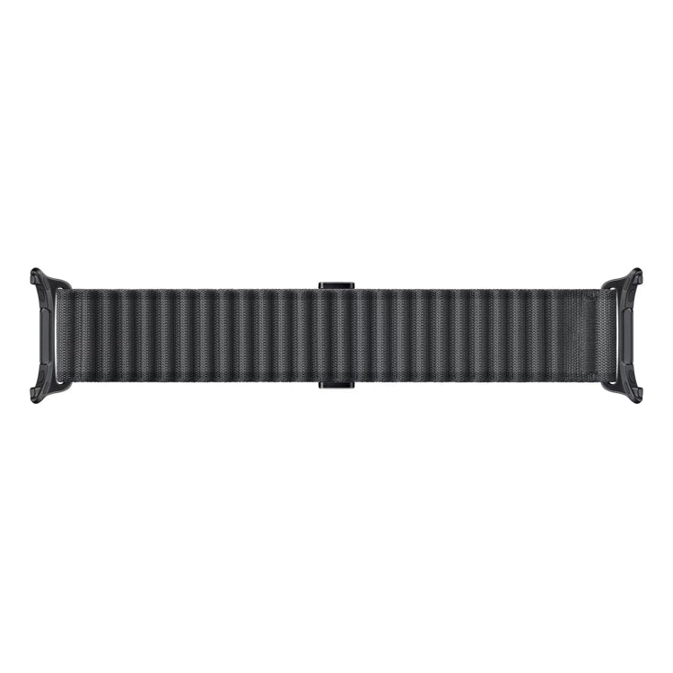 For Apple Watch Ultra 2 49mm Off Road Magnetic Buckle Braided Nylon Watch Band(Dark Gray) by buy2fix