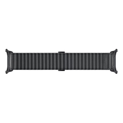 For Apple Watch Ultra 49mm Off Road Magnetic Buckle Braided Nylon Watch Band(Dark Gray) by buy2fix