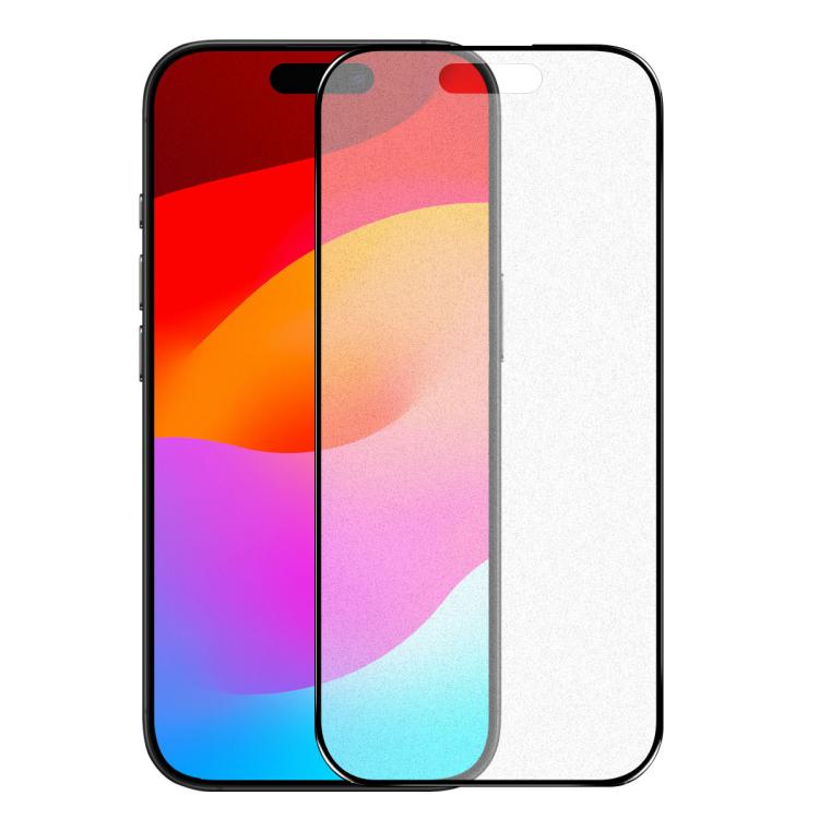 For iPhone 17 NORTHJO Matte Silkscreen Anti-Fingerprint Tempered Glass Film - iPhone 17 Tempered Glass by NORTHJO | Online Shopping UK | buy2fix