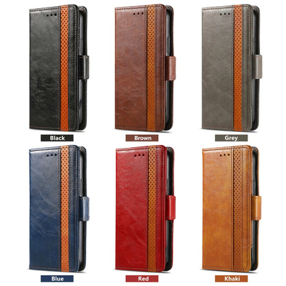 For Nothing CMF Phone 1 CaseNeo Splicing Dual Magnetic Buckle Leather Phone Case(Brown) - Nothing Cases by buy2fix | Online Shopping UK | buy2fix