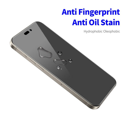 For iPhone 16 Pro ENKAY Hat-Prince 28 Degree Anti-peeping Privacy Tempered Glass Film by ENKAY