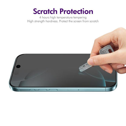 For iPhone 17 2pcs ENKAY Hat-Prince 28 Degree Anti-peeping Privacy Tempered Glass Film - iPhone 17 Tempered Glass by ENKAY | Online Shopping UK | buy2fix