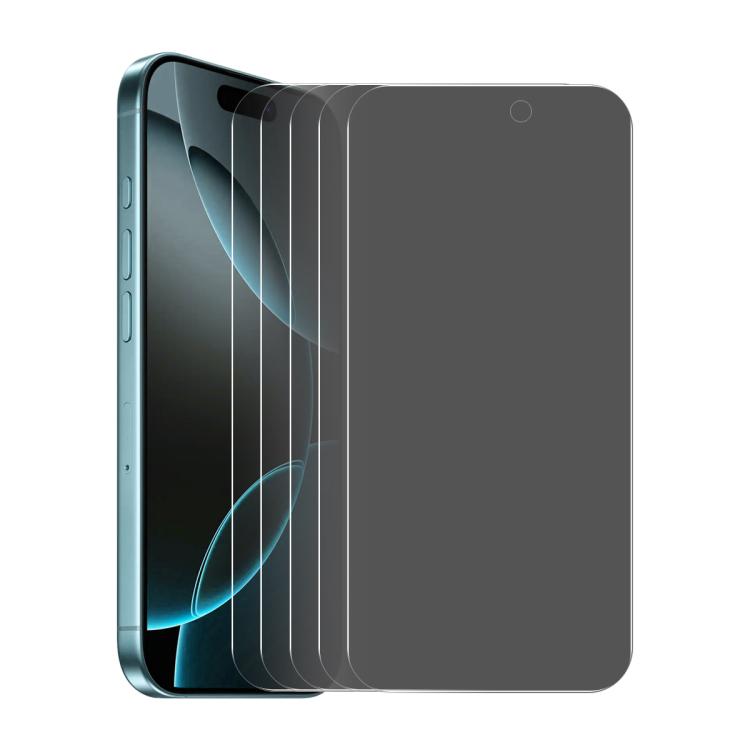 For iPhone 17 Pro Max 5pcs ENKAY Hat-Prince 28 Degree Anti-peeping Privacy Tempered Glass Film - iPhone 17 Pro Max Tempered Glass by ENKAY | Online Shopping UK | buy2fix