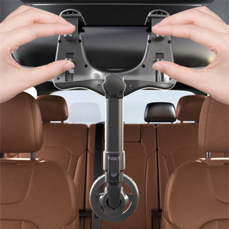 23-H06 Magnetic Phone Bracket Adjustable Angle Car Rearview Mirror Mount Holder by buy2fix