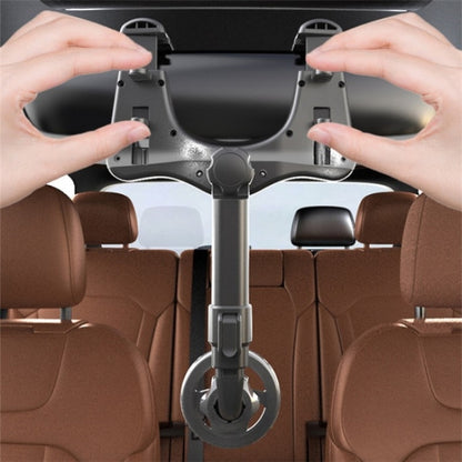 23-H06 Magnetic Phone Bracket Adjustable Angle Car Rearview Mirror Mount Holder by buy2fix