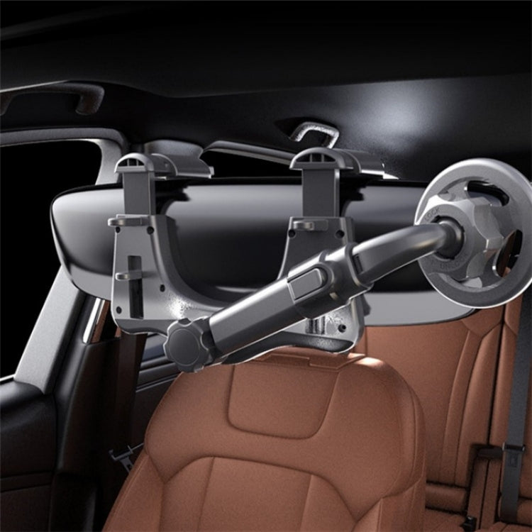 23-H06 Magnetic Phone Bracket Adjustable Angle Car Rearview Mirror Mount Holder by buy2fix