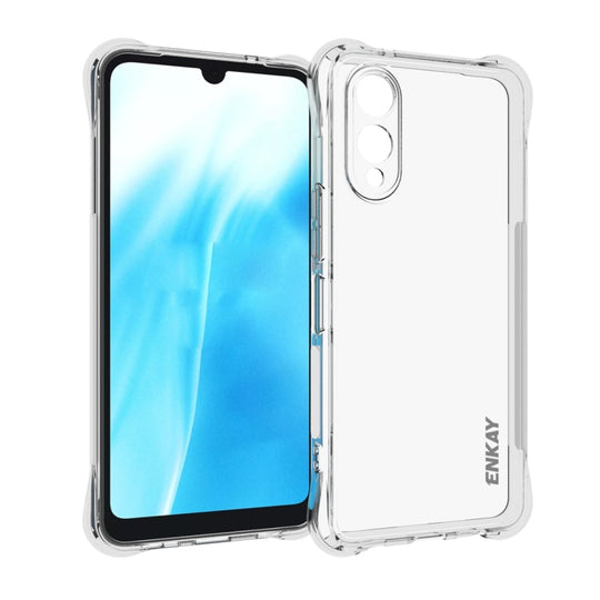 For Fujitsu Arrows We2 / F-52E ENKAY Hat-Prince Transparent TPU Shockproof Phone Case
