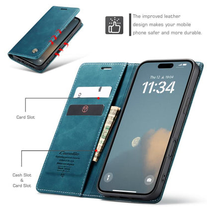For iPhone 17 CaseMe 013 Multifunctional Horizontal Flip Leather Phone Case(Blue) - iPhone 17 Cases by CaseMe | Online Shopping UK | buy2fix