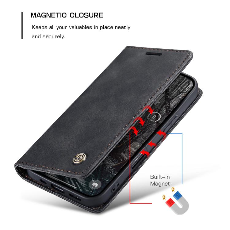 For iPhone 17 Pro CaseMe 013 Multifunctional Horizontal Flip Leather Phone Case(Black) - iPhone 17 Pro Cases by CaseMe | Online Shopping UK | buy2fix