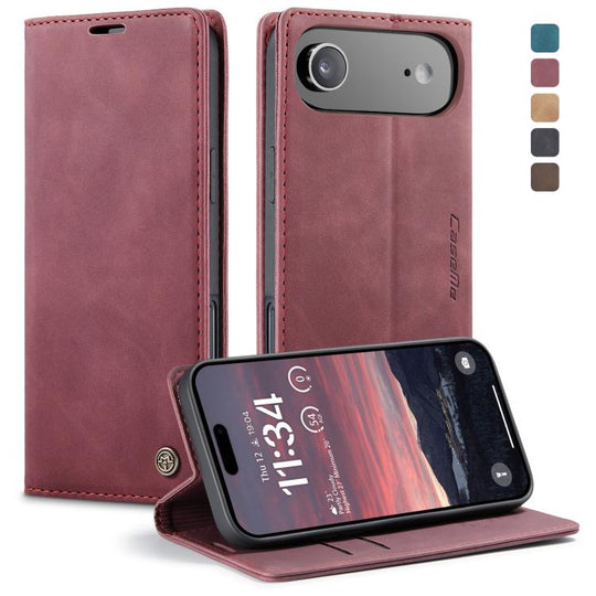 For iPhone Air CaseMe 013 Multifunctional Horizontal Flip Leather Phone Case(Red)