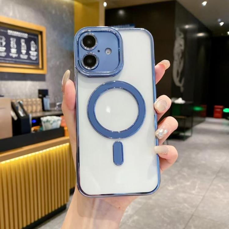 For iPhone 17 Imitation Original Magsafe TPU Phone Case(Blue) - iPhone 17 Cases by buy2fix | Online Shopping UK | buy2fix