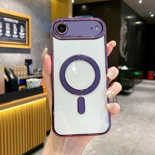 For iPhone Air Imitation Original Magsafe TPU Phone Case(Purple) - iPhone Air Cases by buy2fix | Online Shopping UK | buy2fix