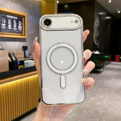 For iPhone Air Imitation Original Magsafe TPU Phone Case(White) - iPhone Air Cases by buy2fix | Online Shopping UK | buy2fix