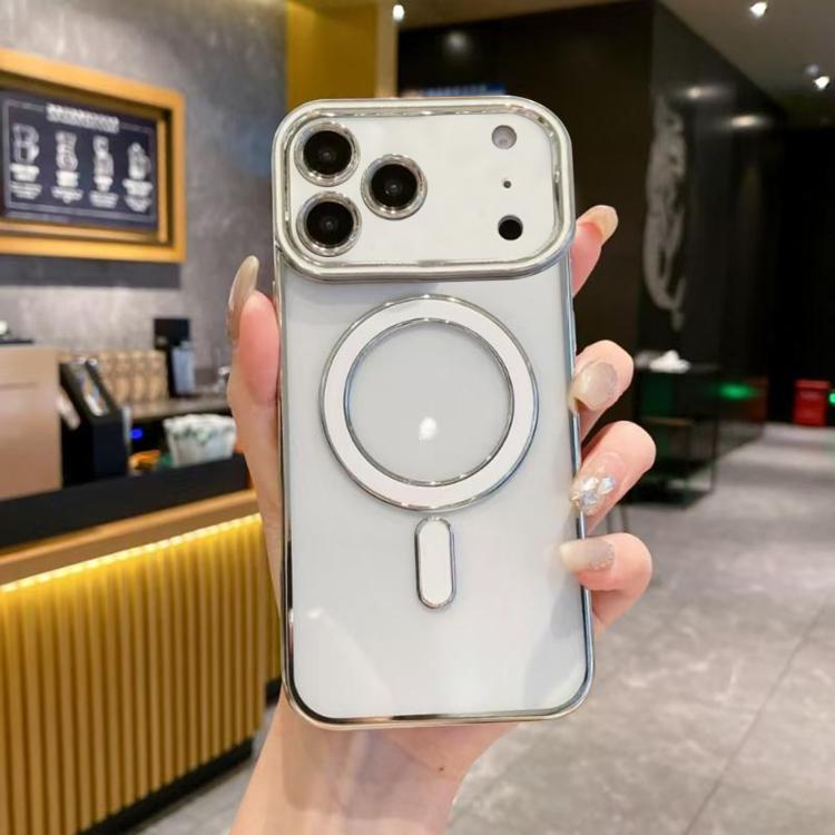 For iPhone 17 Pro Max Imitation Original Magsafe TPU Phone Case(White) - iPhone 17 Pro Max Cases by buy2fix | Online Shopping UK | buy2fix