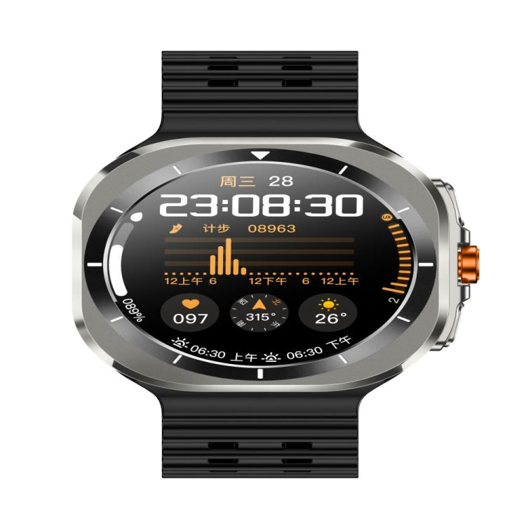 Z7 Ultra 1.46 inch Color Screen Smart Watch, Support Bluetooth Call / Health Monitoring(Black) by buy2fix